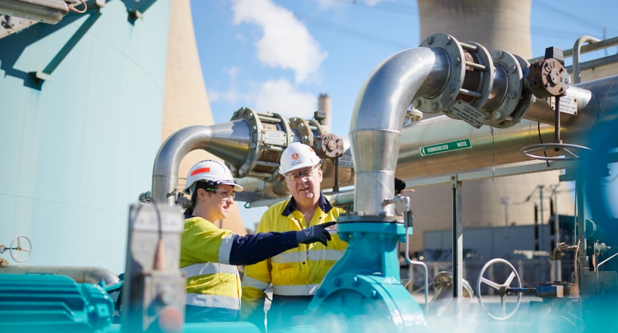 Alinta workers at LYB