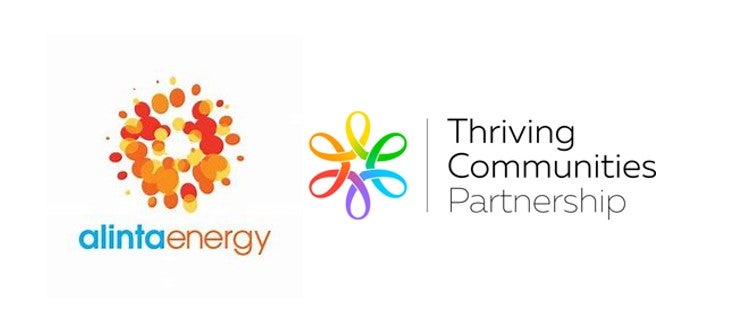 TCP and Alinta Energy logos