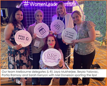 Women in Leadership Summit Melbourne delegates from Alinta Energy