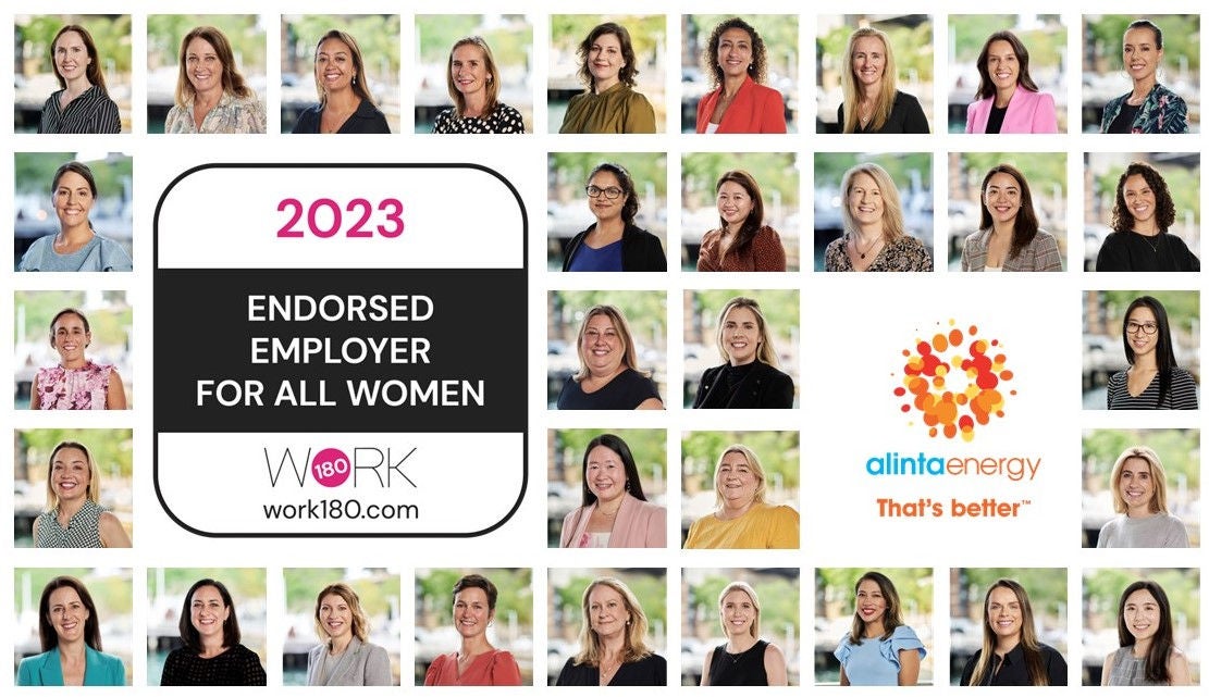 We've been endorsed as a WORK180 employer