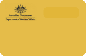 Graphical representation of Department of Veterans' Affairs Gold Card.