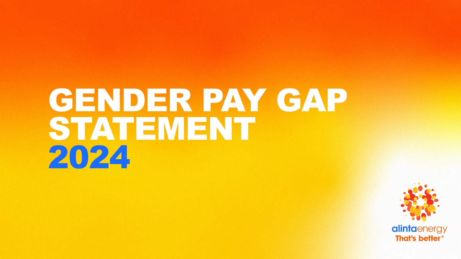 Gender Pay Gap Statement