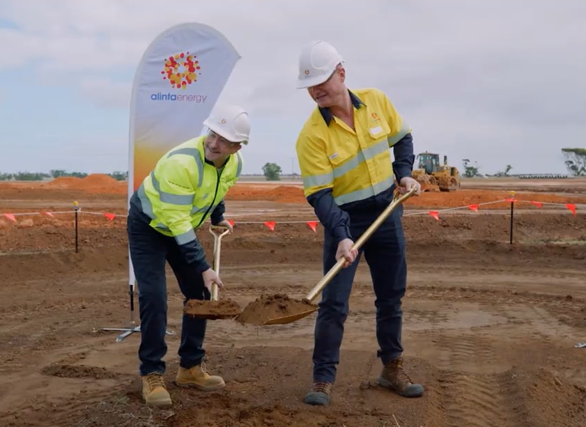 Breaking ground at Reeves Plains Energy Hub